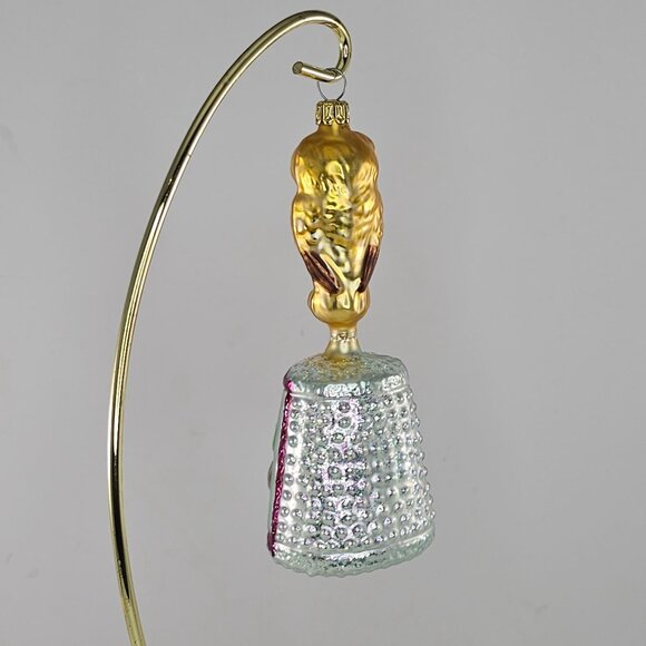 Christopher Radko Forest Bells 93-136-0 Vintage Ornament Owl Acorns - Picture 4 of 7